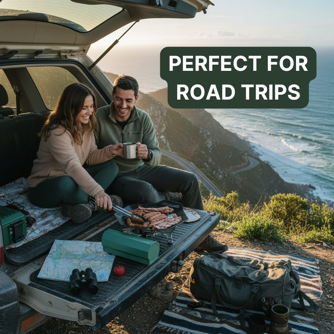 COOK ANYWHERE IN MINUTES — FROM THE OUTBACK TO THE BEACH