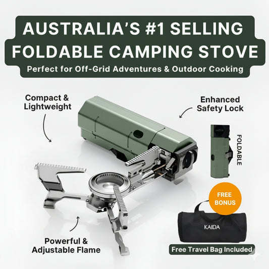 COOK ANYWHERE IN MINUTES — FROM THE OUTBACK TO THE BEACH