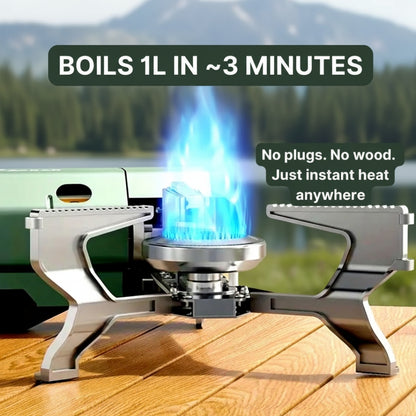 COOK ANYWHERE IN MINUTES — FROM THE OUTBACK TO THE BEACH