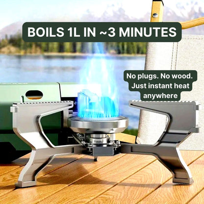 COOK ANYWHERE IN MINUTES — FROM THE OUTBACK TO THE BEACH