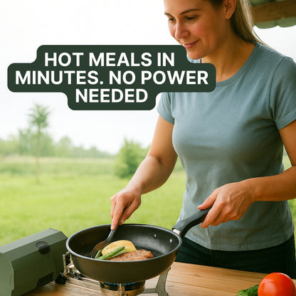 COOK ANYWHERE IN MINUTES — FROM THE OUTBACK TO THE BEACH